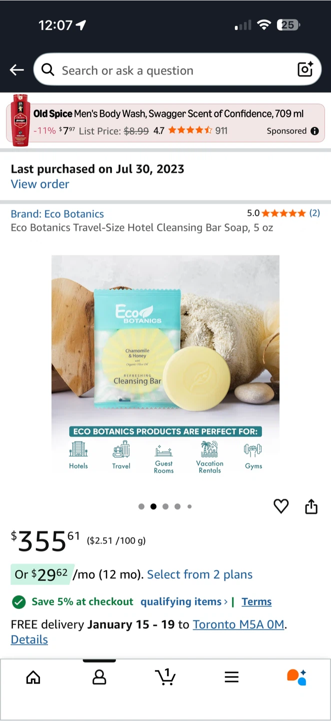 Eco Botanics Travel Cleansing Bar Soaps - photo 2