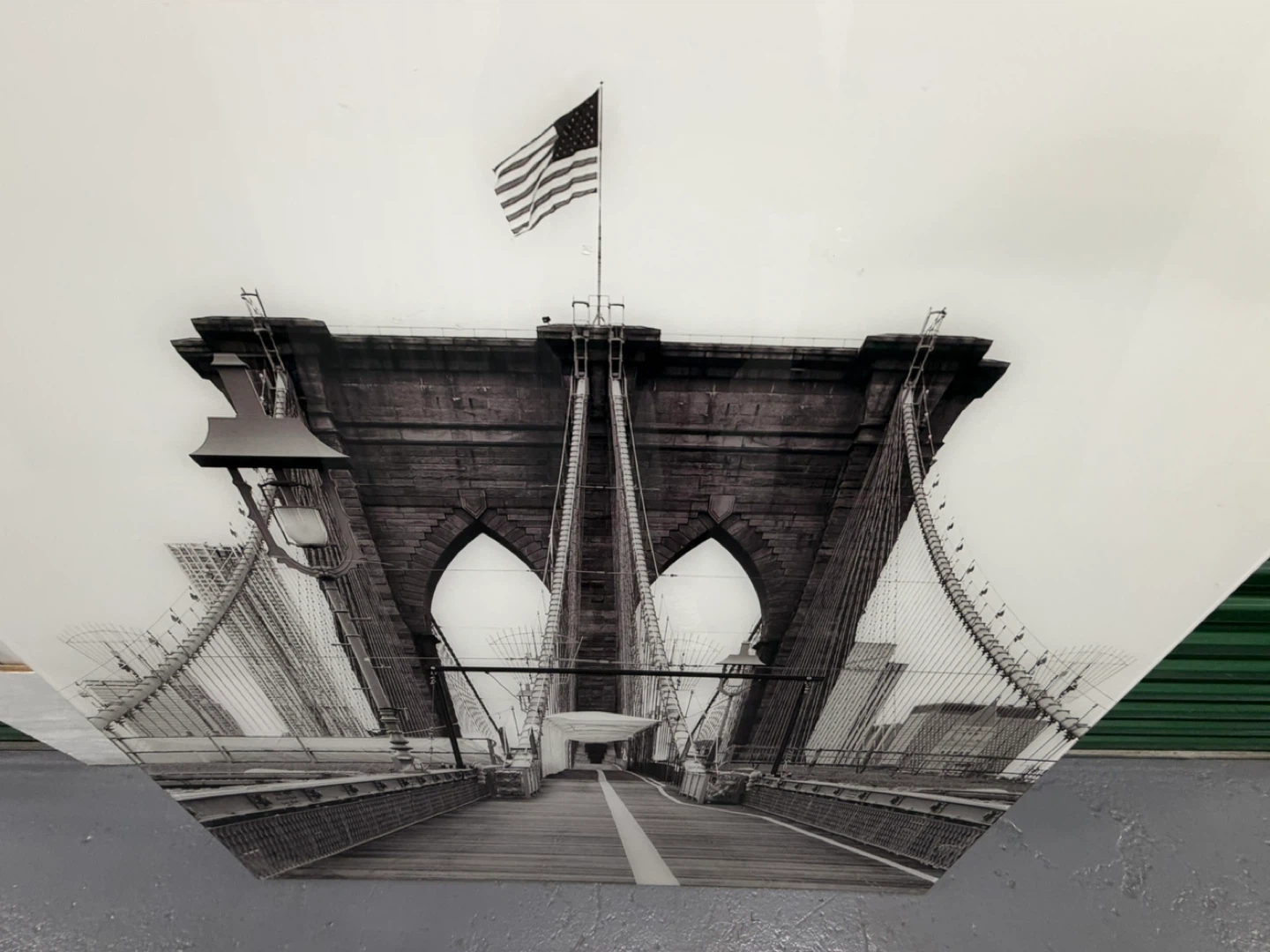 Brooklyn Bridge Black & White Print - photo 4