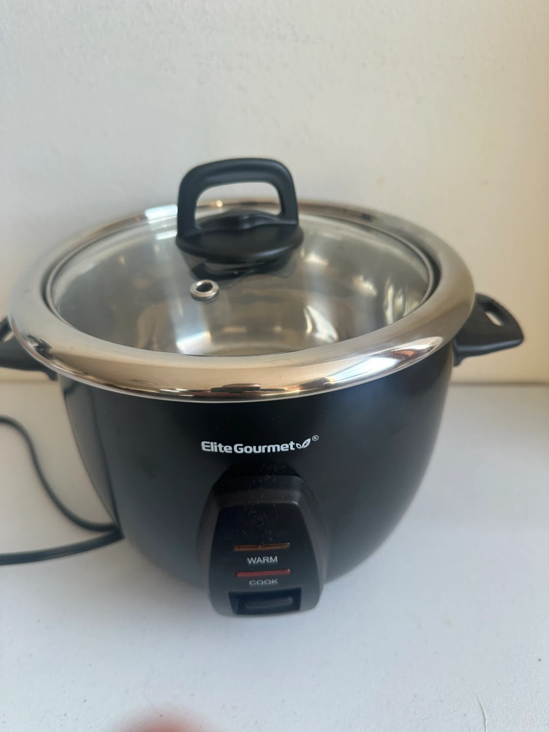 Elite Gourmet Rice Cooker - used - photo 4