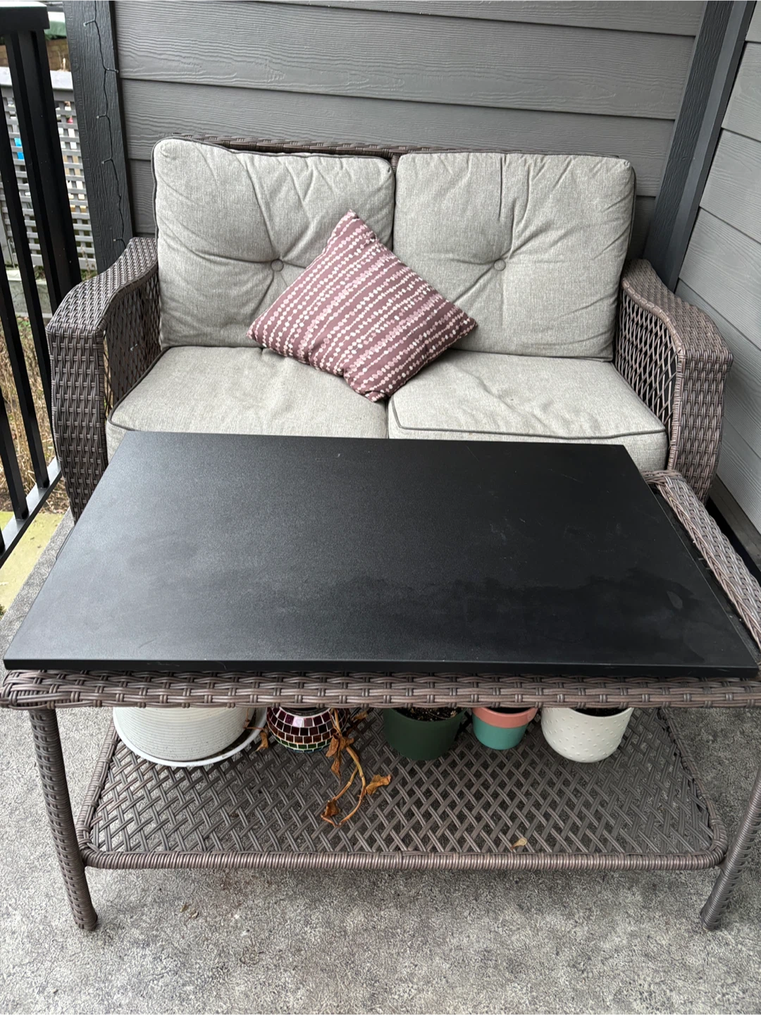 Adjustable Height Standing Desk - Black - photo 3