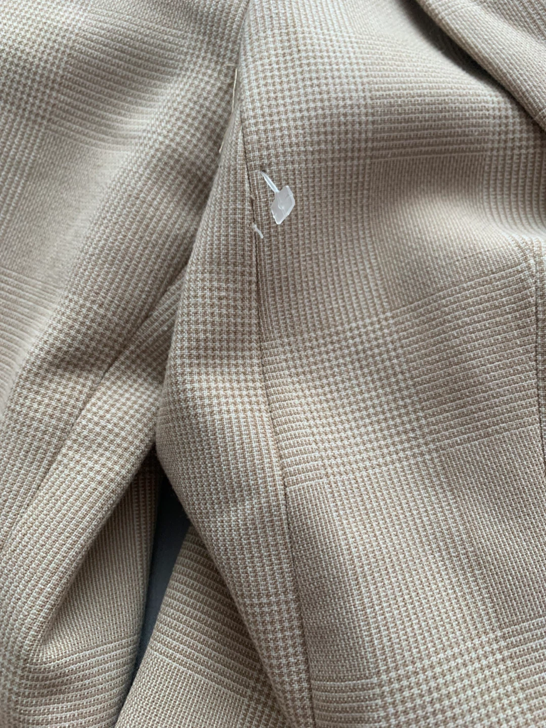 Beige Plaid Blazer - photo 3