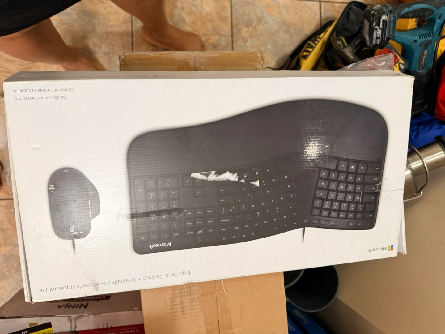 Microsoft Ergonomic Desktop Keyboard & Mouse - New - photo 2