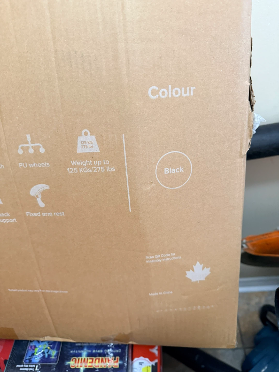 Dynamo Black Office Chair - New in Box! - photo 2
