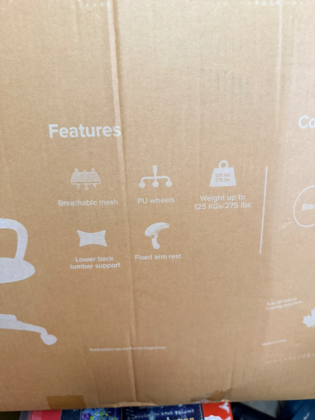 Dynamo Black Office Chair - New in Box! - photo 3