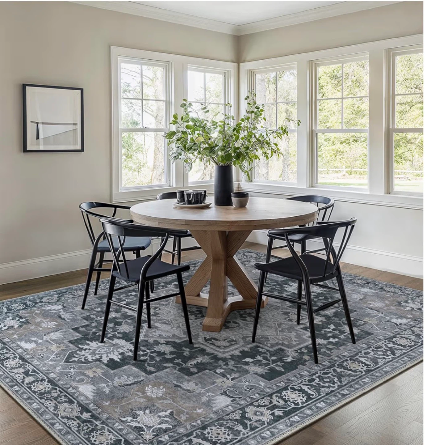 8x10 Deep Gray Area Rug - photo 2