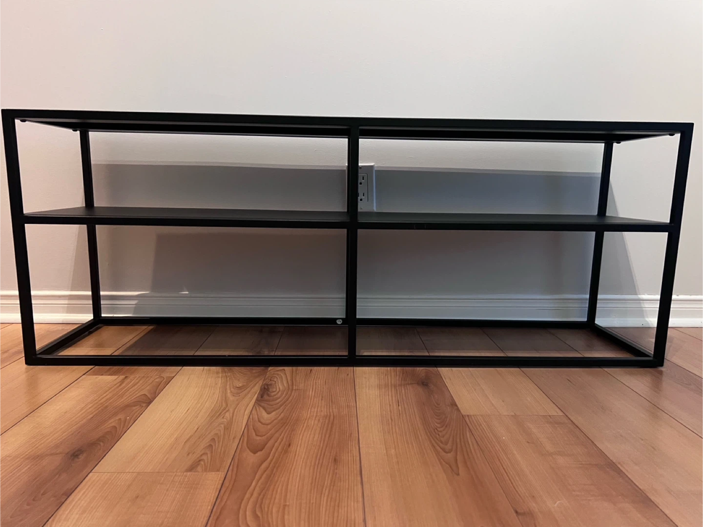 Modern Black Metal TV Stand - photo 3