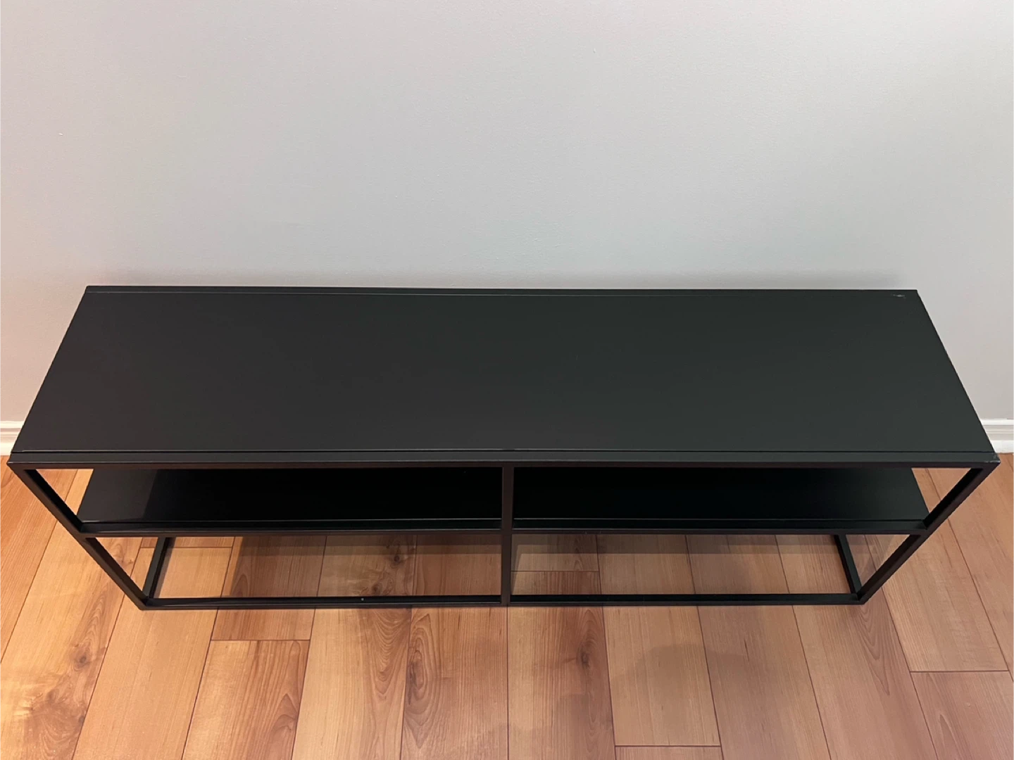 Modern Black Metal TV Stand - photo 4