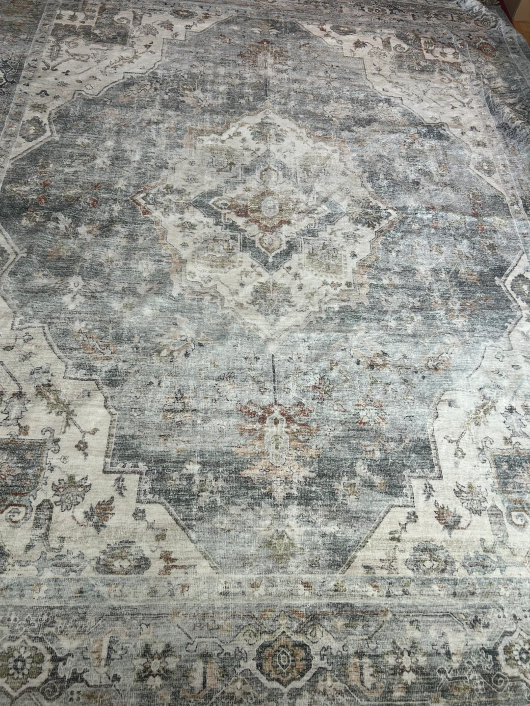 Montvoo Area Rug 8x10 - Grey, Machine Washable - photo 2