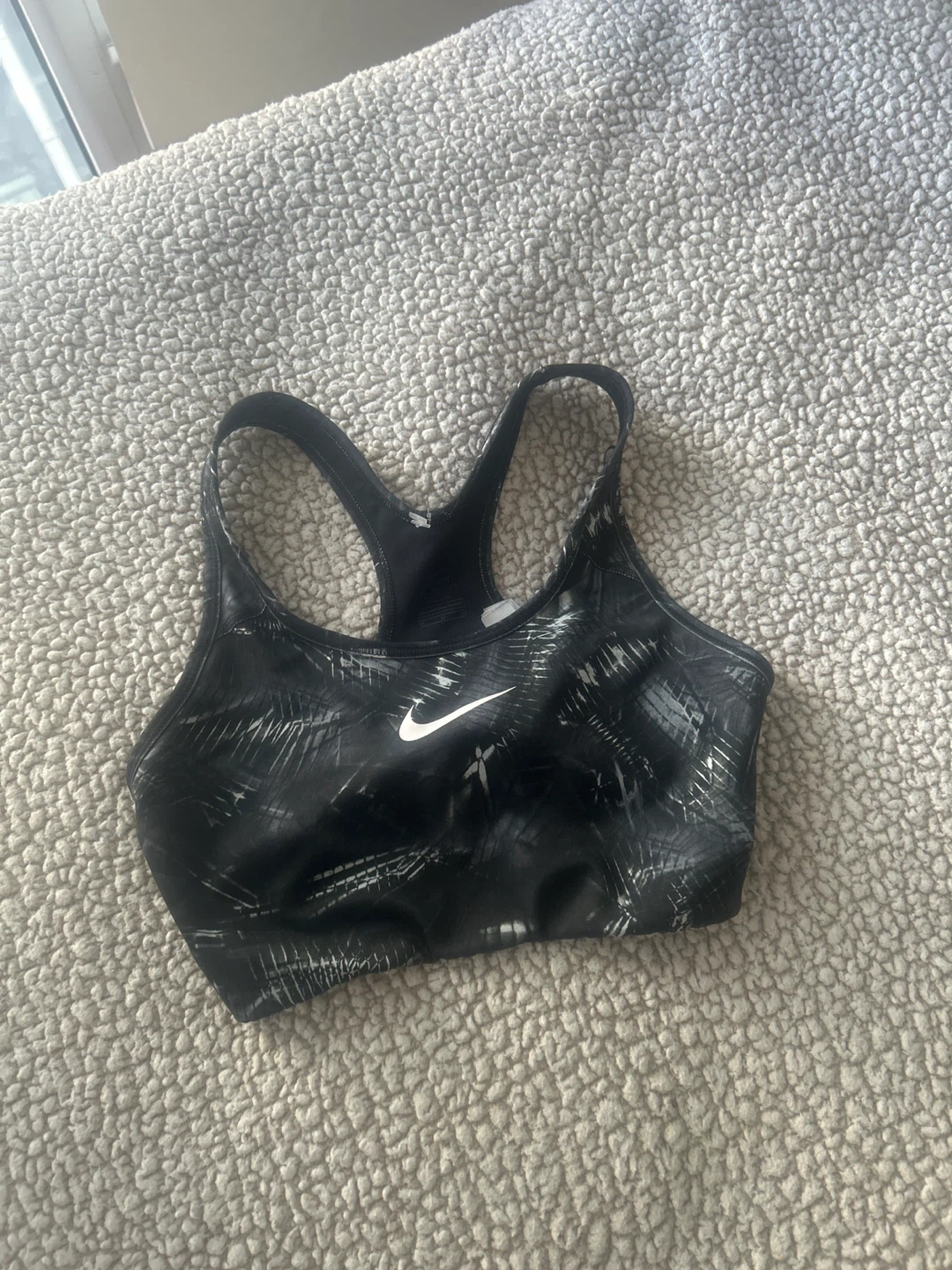 Nike Sports Bra - Black Pattern