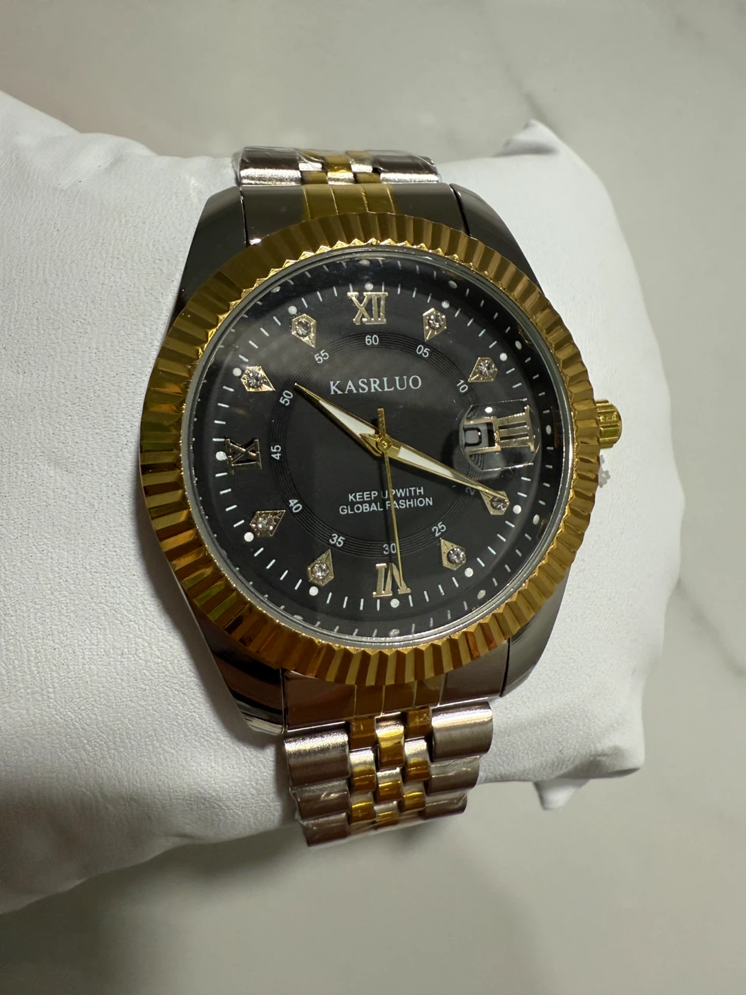 KASRLUO Two-Tone Watch - photo 5
