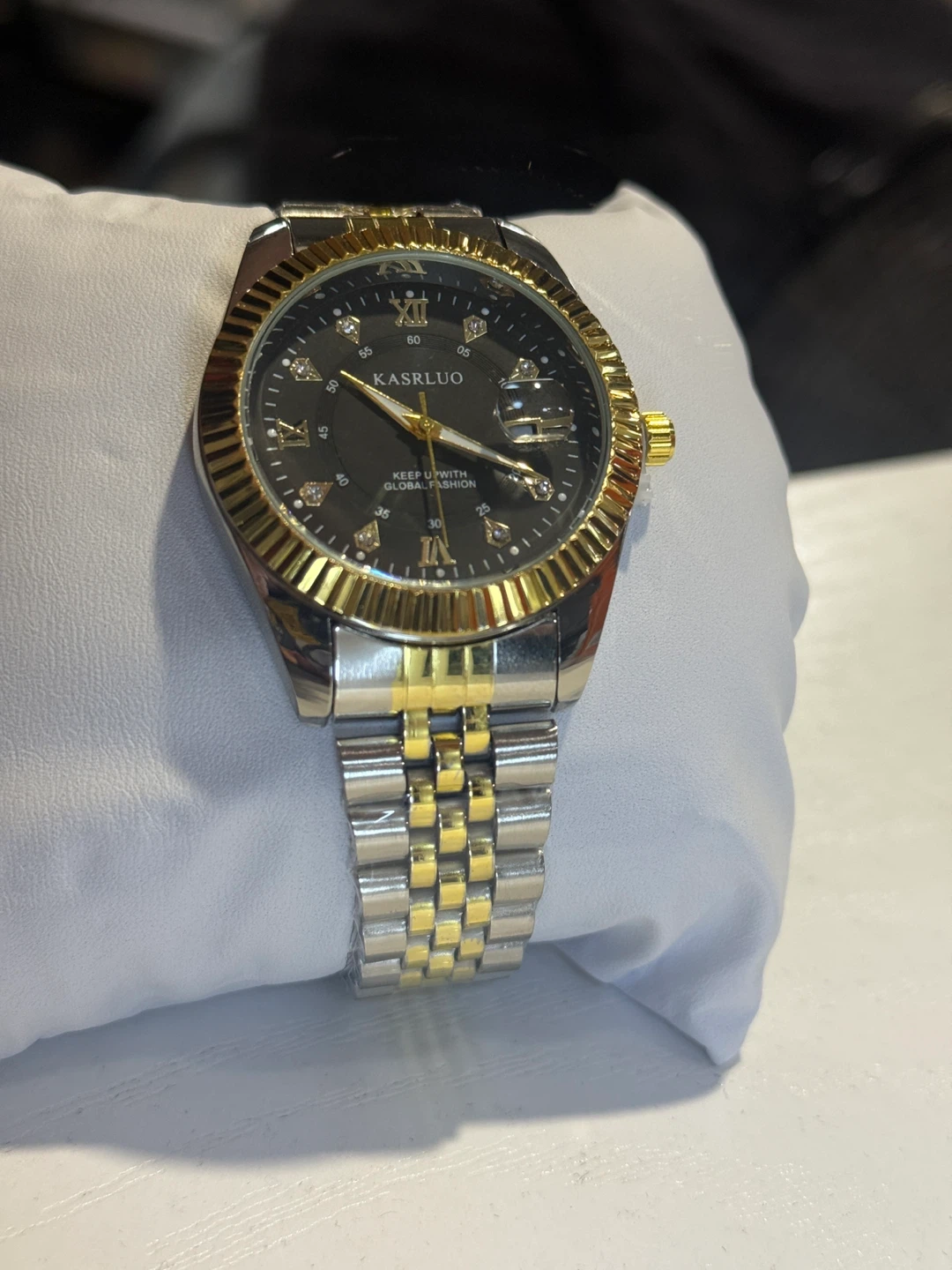 KASRLUO Two-Tone Watch