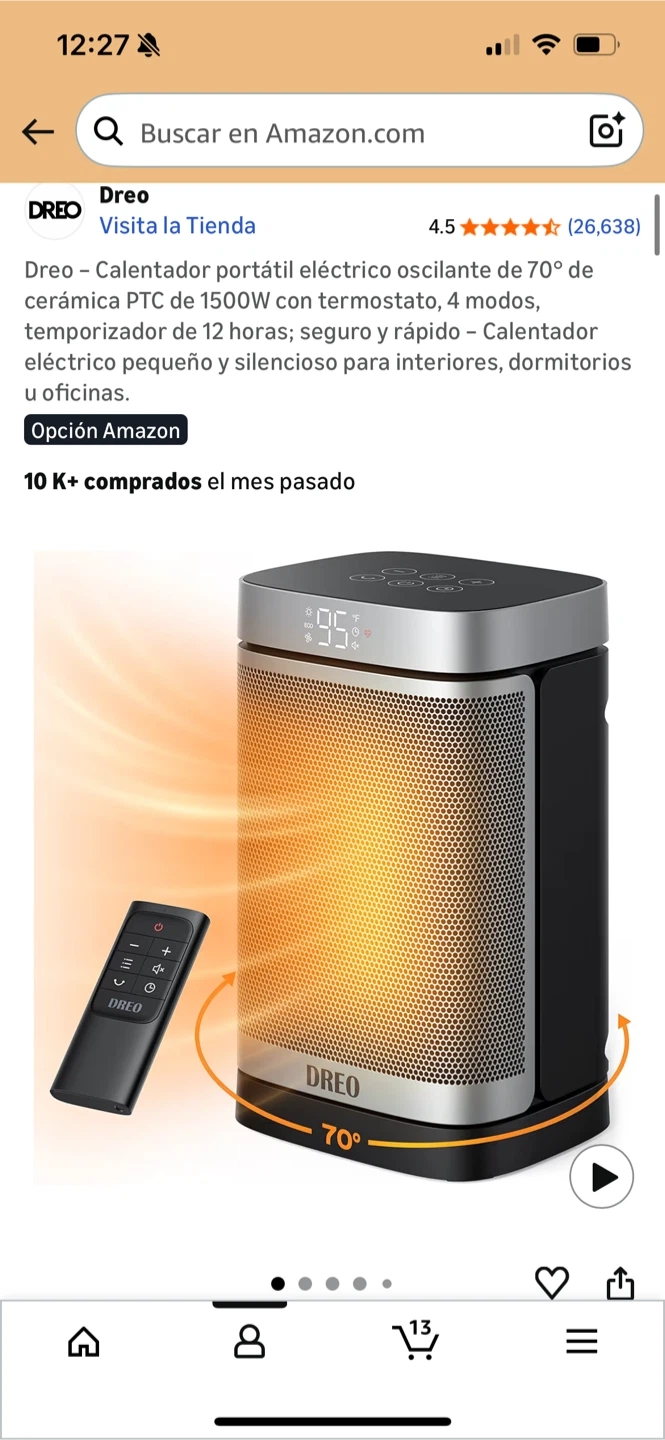 Dreo Portable Electric Space Heater