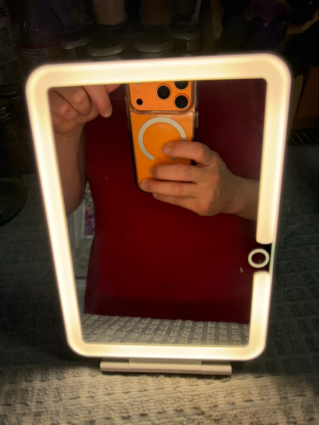 LED Vanity Mirror with Touchscreen Dimming - photo 2