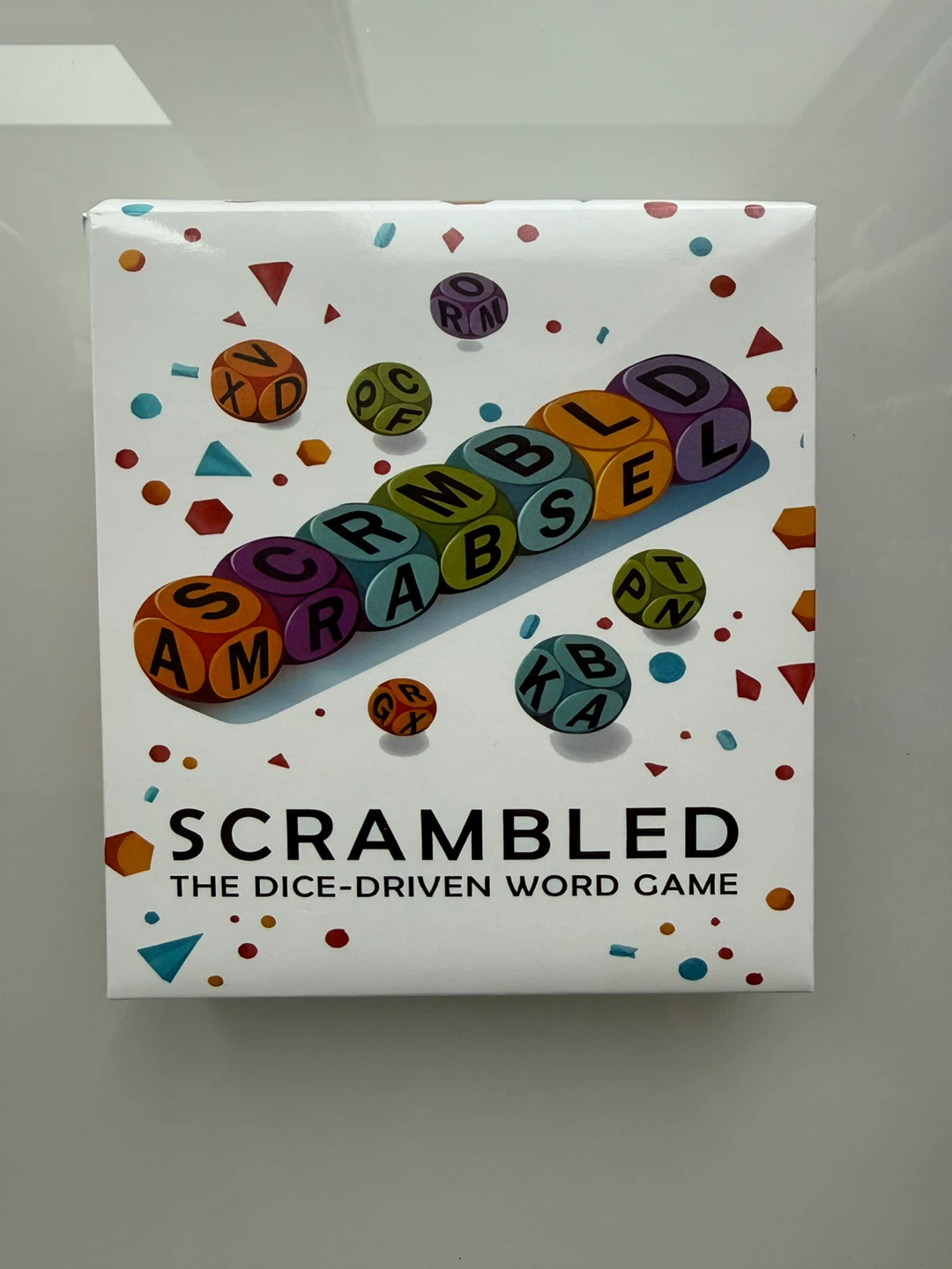 New Scrambled Dice-Driven Word Game