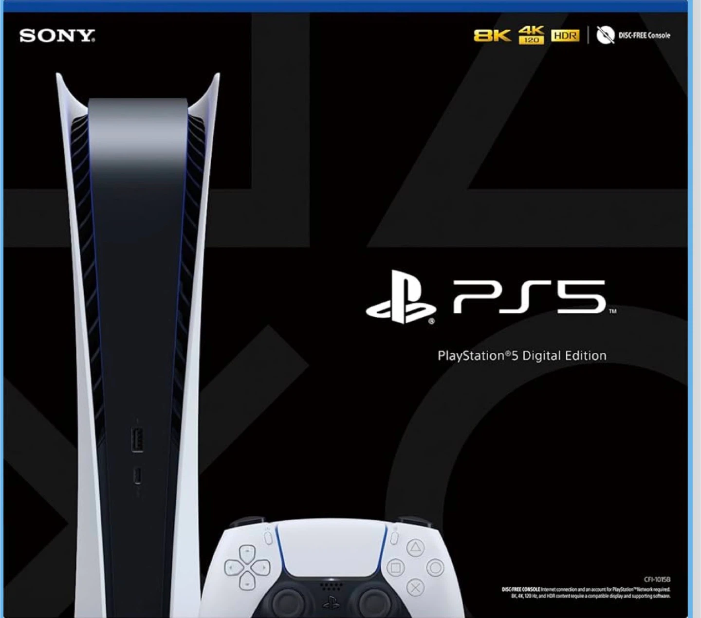 Sony PlayStation 5 Digital Edition - Brand new