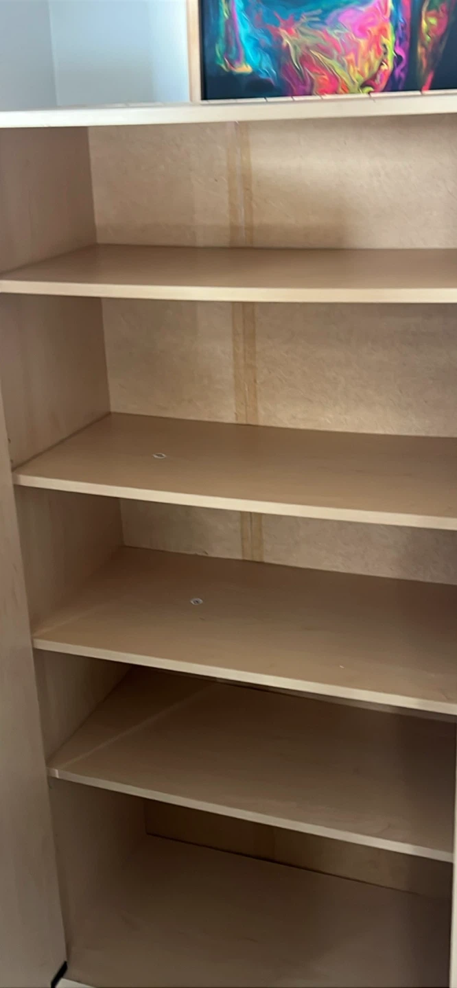 Wooden Wardrobe with Shelves - photo 4