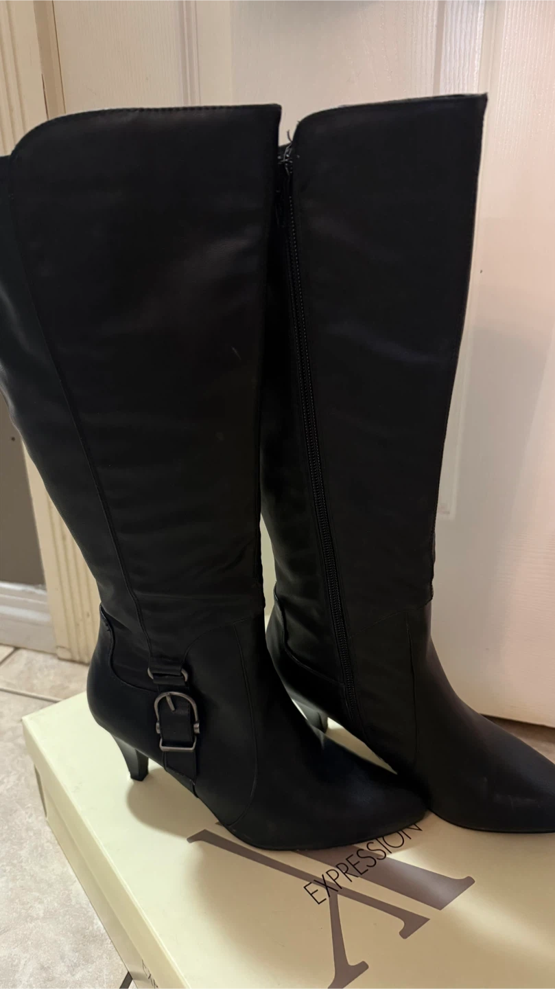 Expression Black Knee High Boots - photo 5