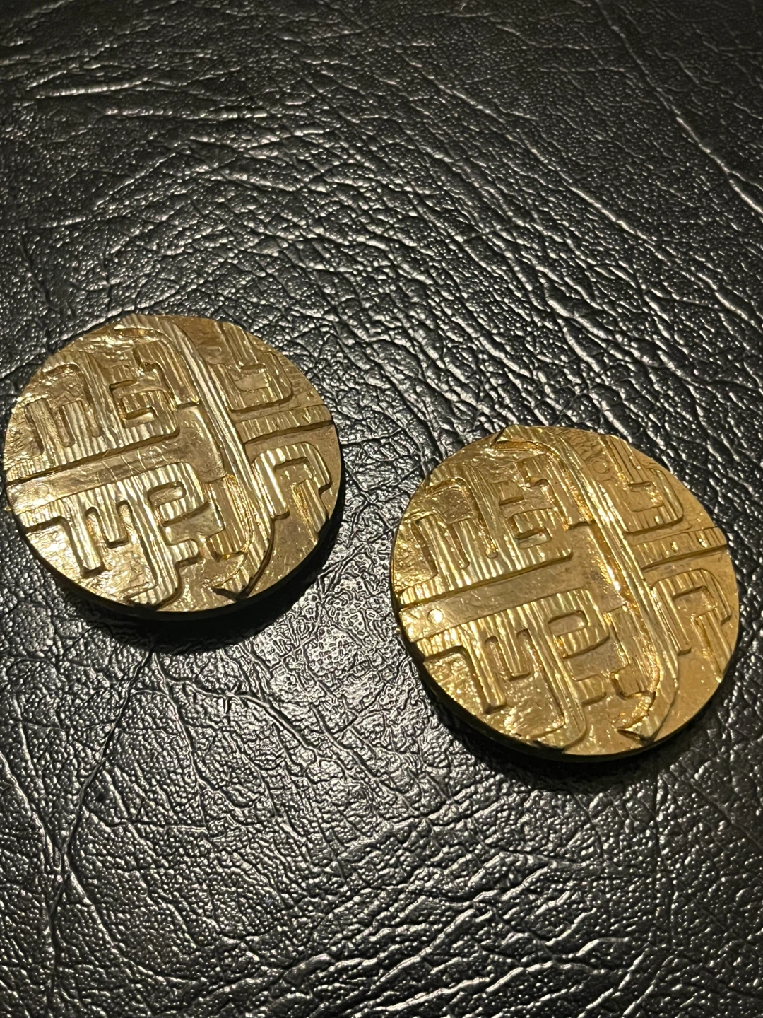 SET IF TWO RARE EARRINGS Vintage Clip-on Earrings - photo 2