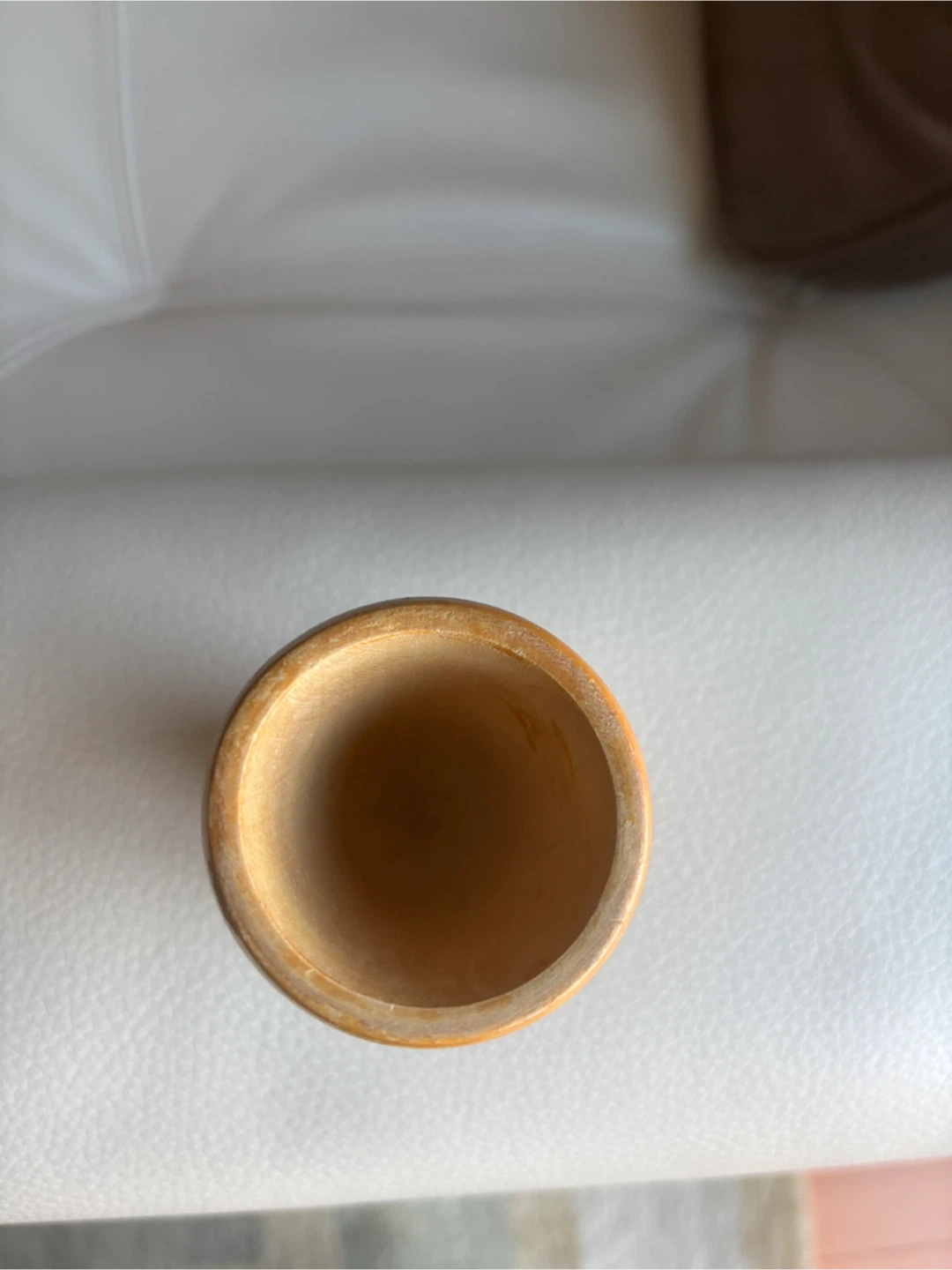 Vintage Carved Wooden Egg Cup - photo 3