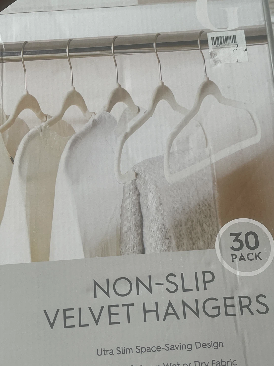 Non-Slip Velvet Hangers - 30 Pack