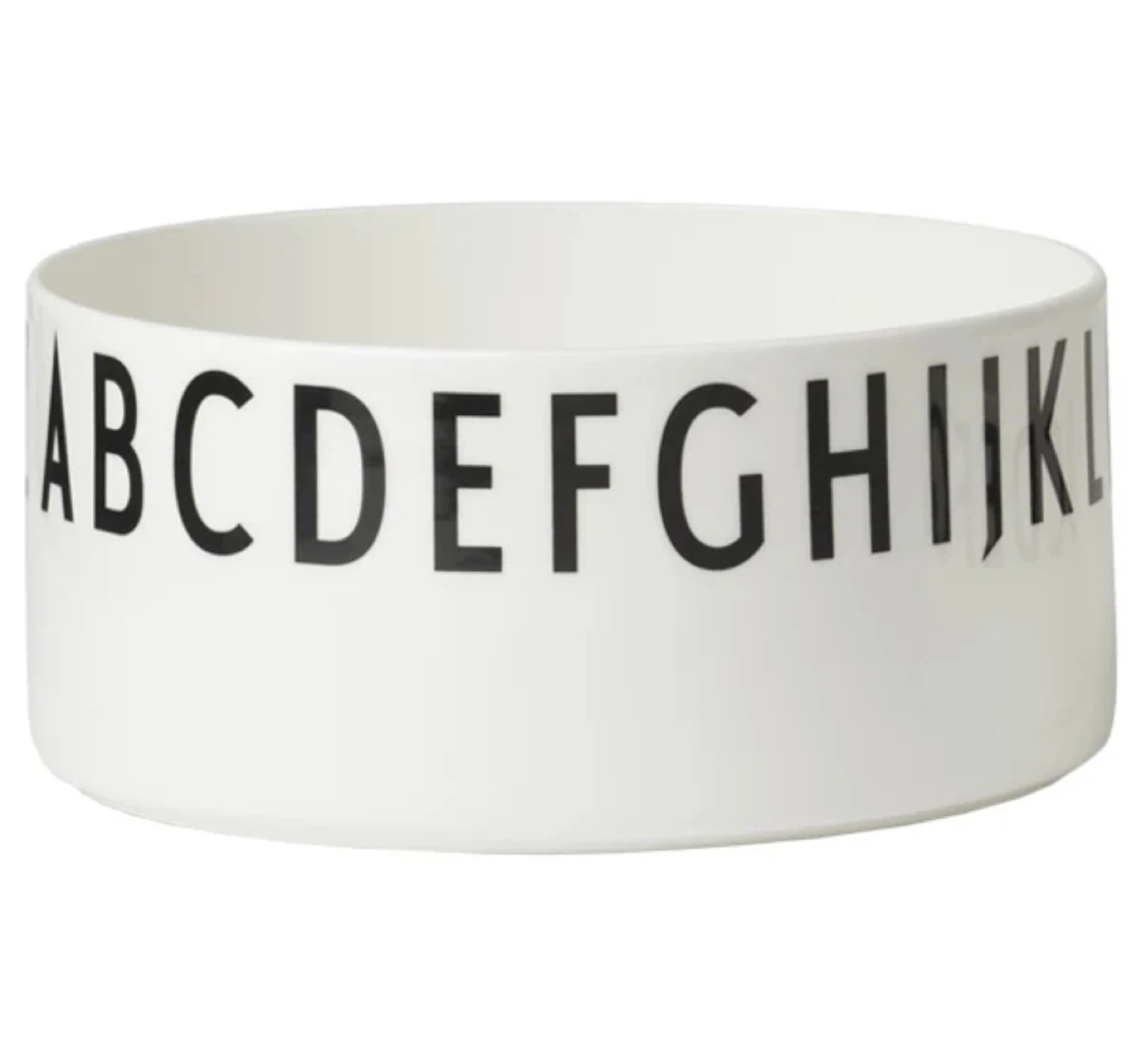 ARNE JACOBSEN DESIGN LETTER Large Porcelain Bowl