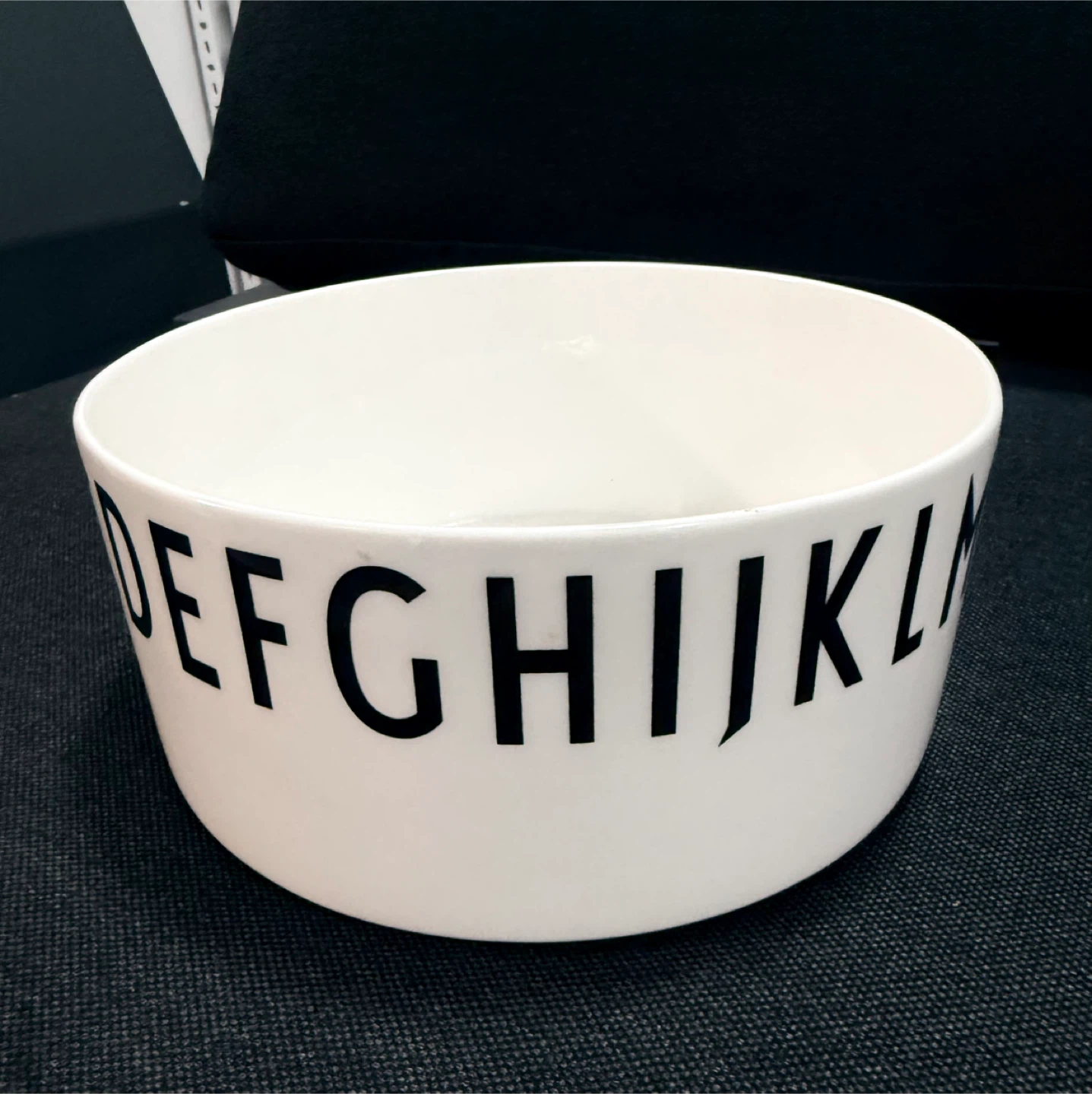 ARNE JACOBSEN DESIGN LETTER Large Porcelain Bowl - photo 5