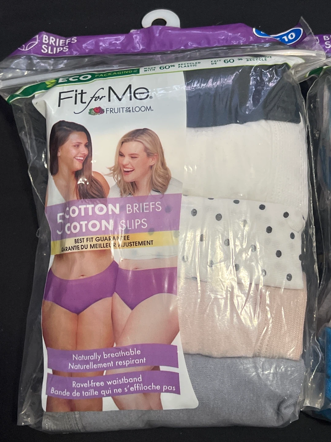 Fruit of the Loom Fit for Me Briefs, Size 10, New - photo 2