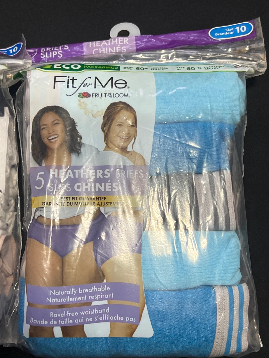 Fruit of the Loom Fit for Me Briefs, Size 10, New - photo 3