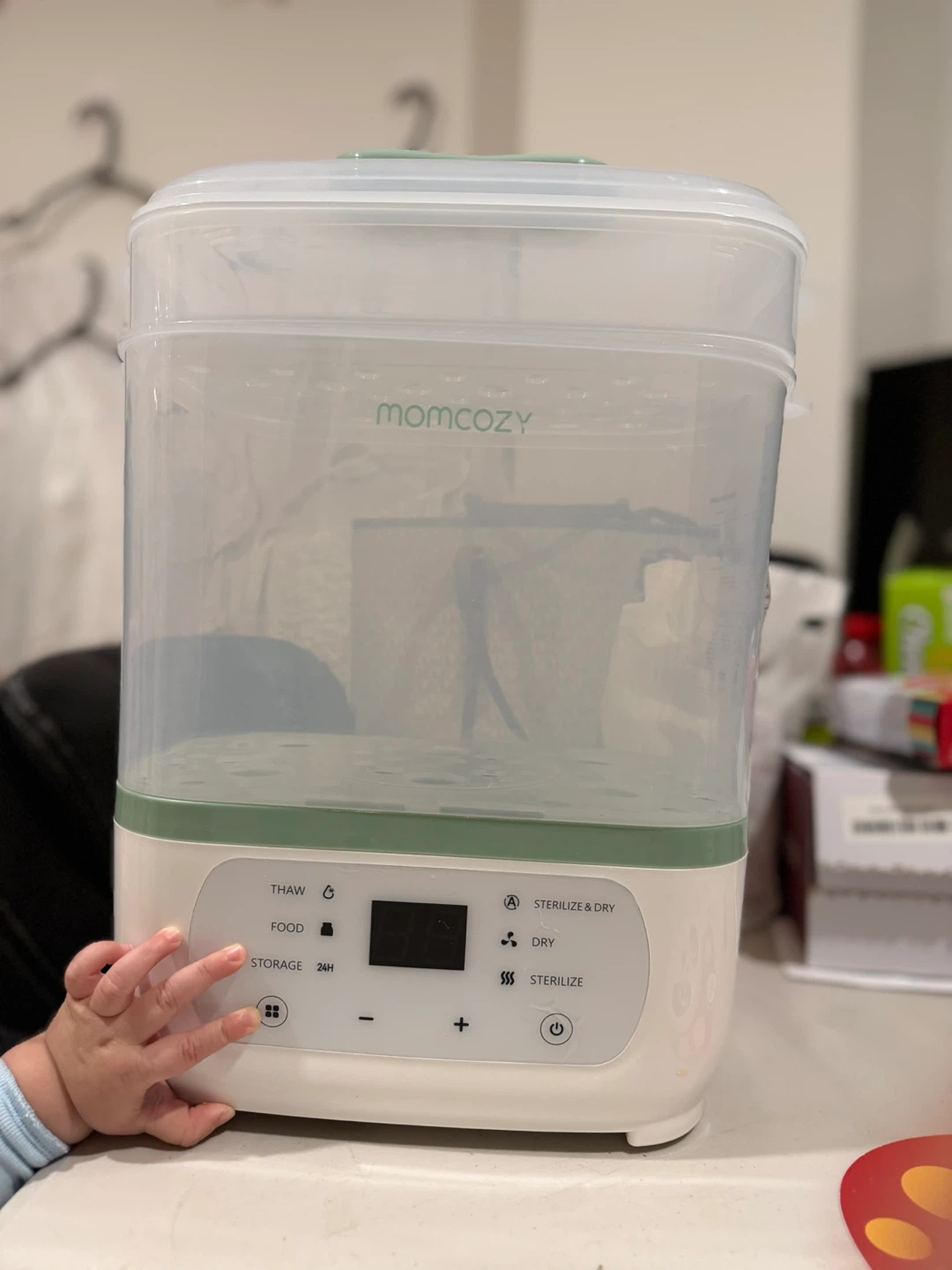 Momcozy Baby Bottle Sterilizer and Dryer