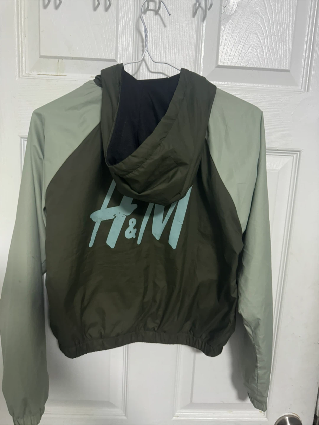H&M Colour Block Hooded Jacket - Size L - photo 4