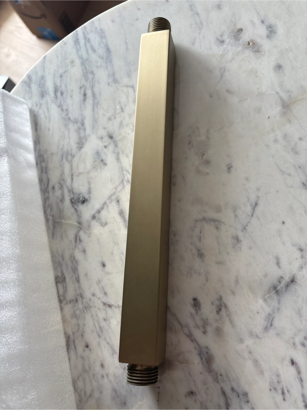 Gold Shower Arm Extension 12 inch