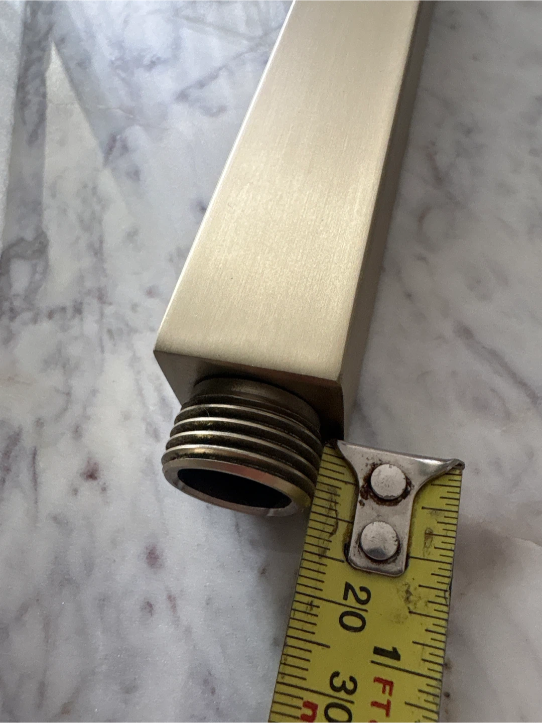 Gold Shower Arm Extension 12 inch - photo 2
