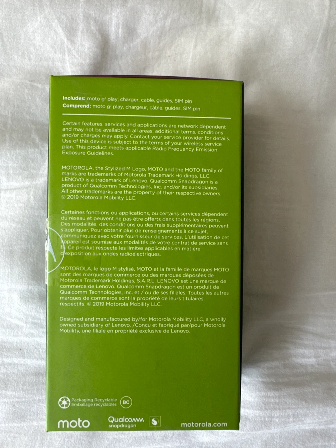 Motorola Moto G7 Play - Like New! - photo 2