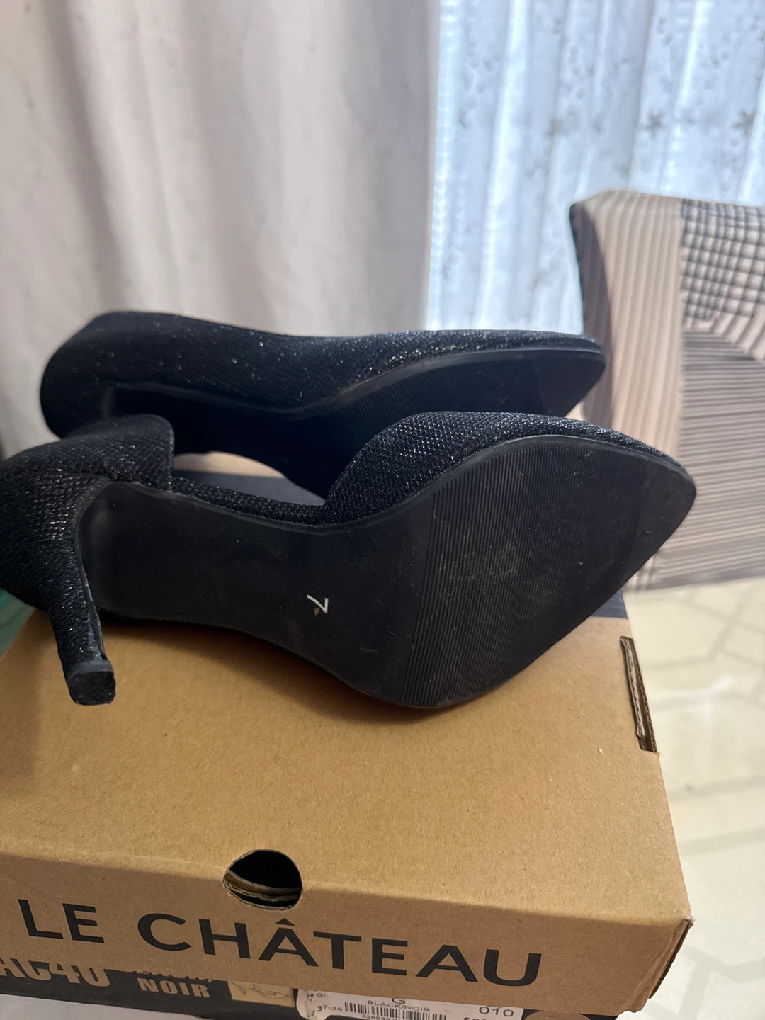Le Chateau Black Heels - Size 7 - photo 3