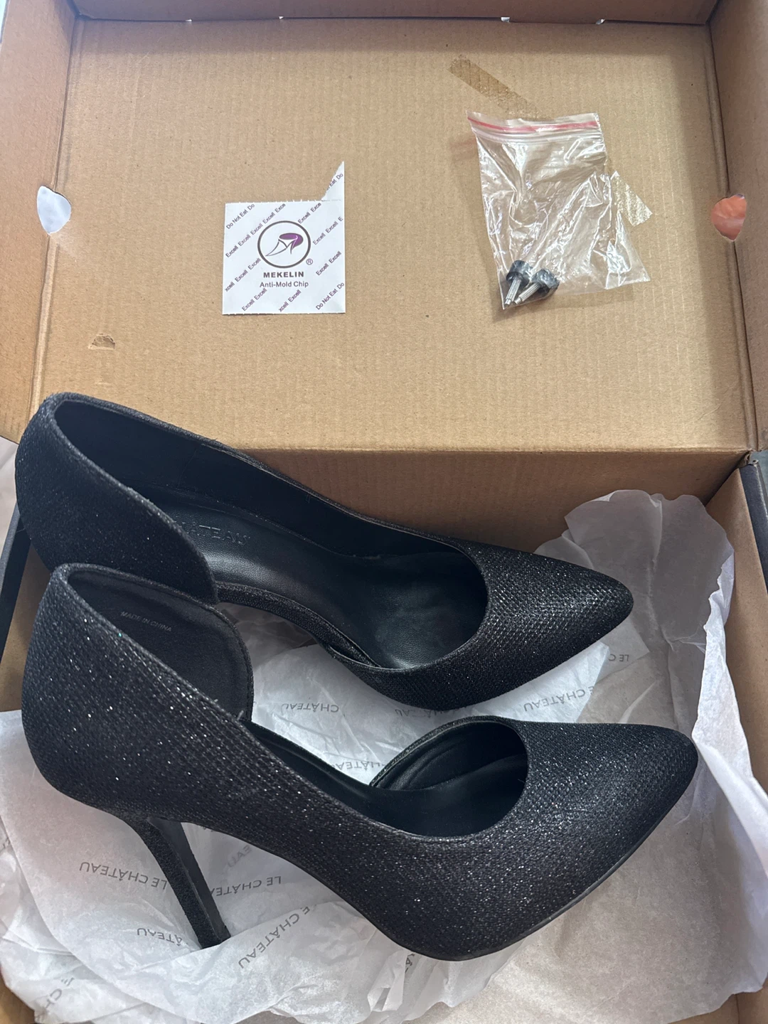Le Chateau Black Heels - Size 7 - photo 4