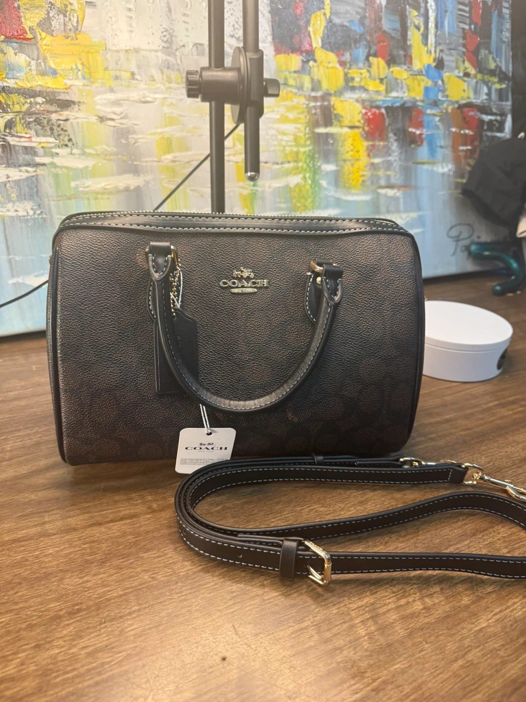 Coach Brown Leather Satchel