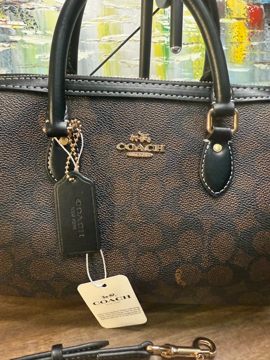 Coach Brown Leather Satchel - photo 4