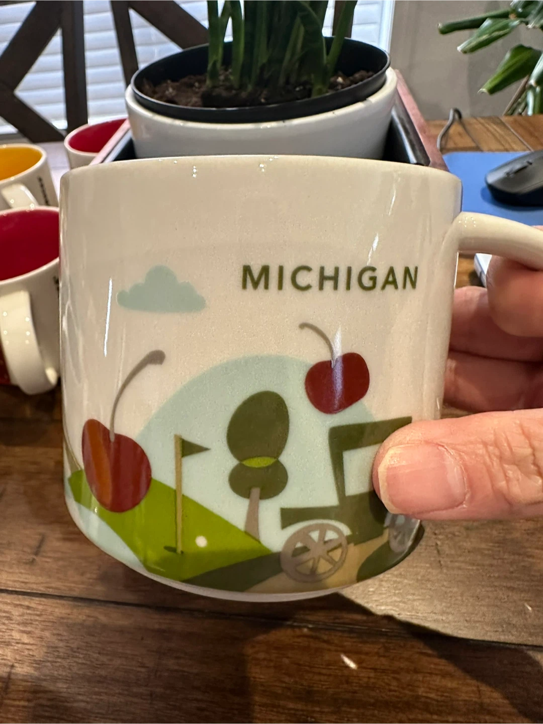 Starbucks You Are Here Collection Michigan Mug