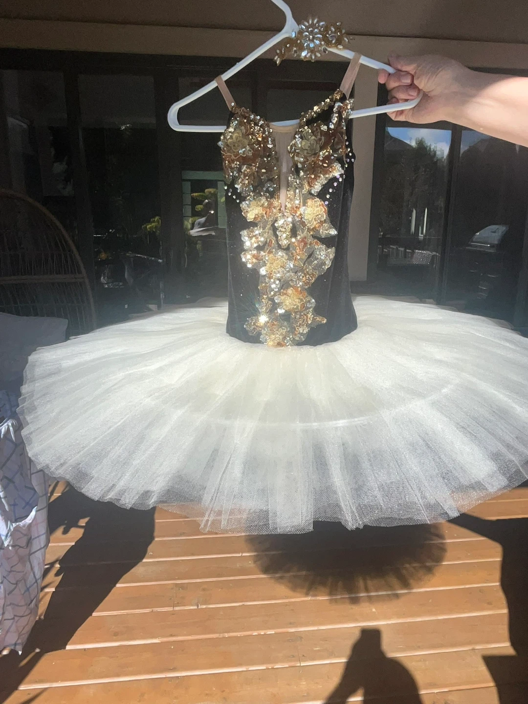 Ballet Tutu - Black & Gold