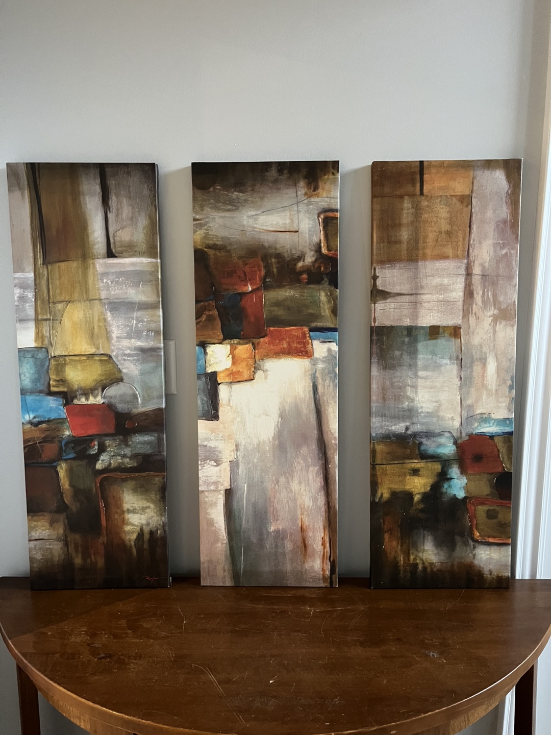 Abstract Wall Art - Set of 3