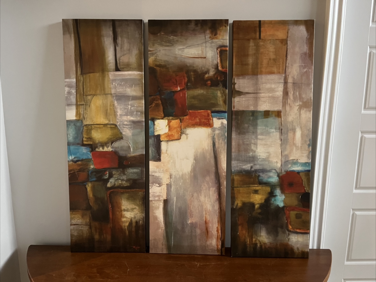 Abstract Wall Art - Set of 3 - photo 2