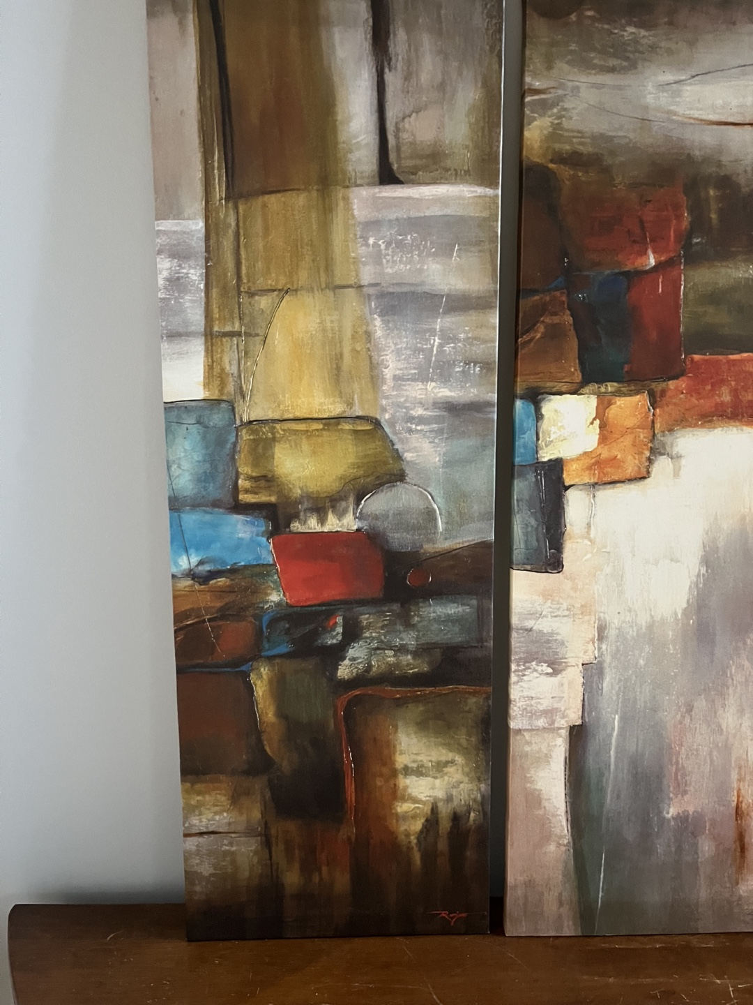 Abstract Wall Art - Set of 3 - photo 3