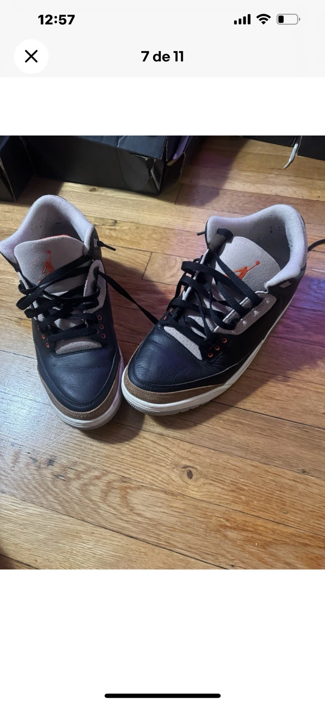 Air Jordan 3 Retro Black Gold - photo 3