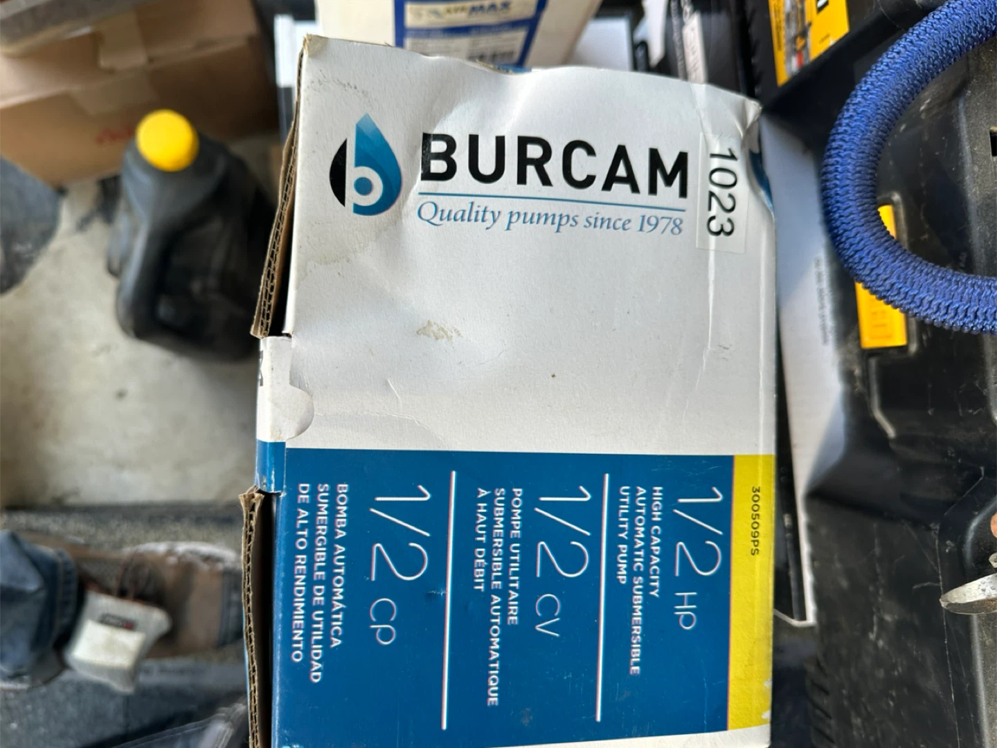 Burcam 1/2 HP Submersible Utility Pump - photo 3