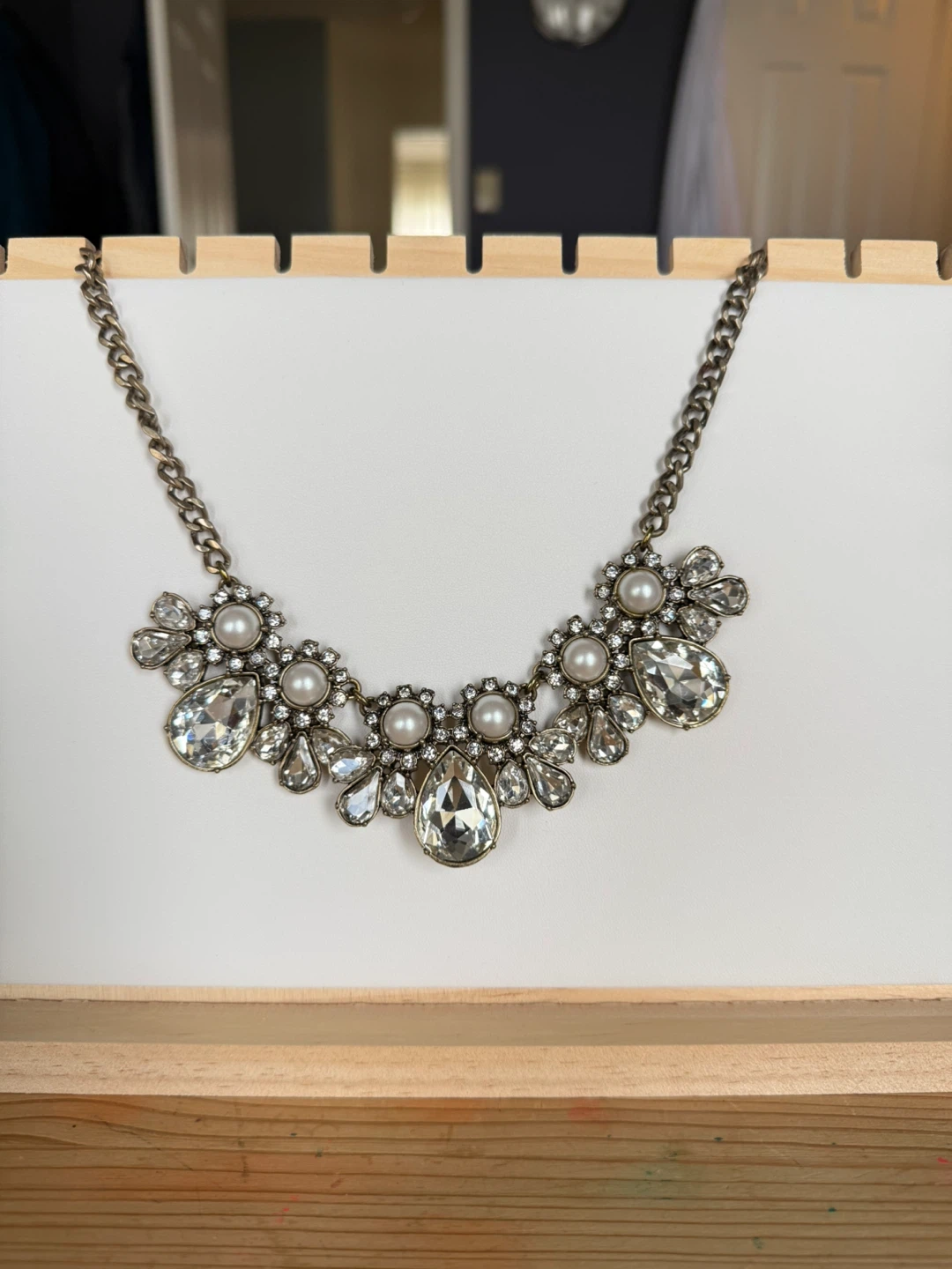 LOFT Statement flower Necklace