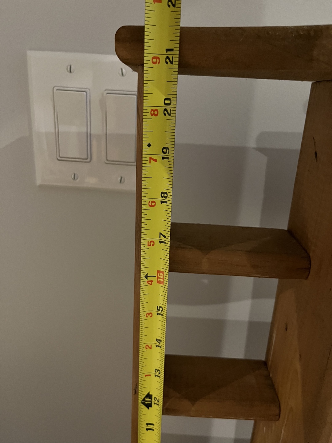 Wooden Shelf with Heart Cutout - photo 3
