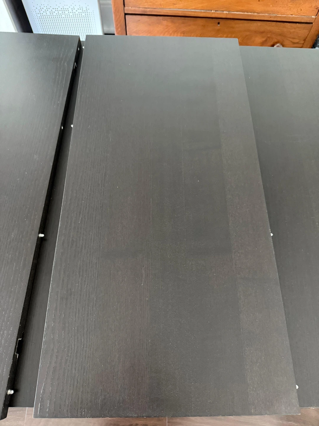 Extendable dark brown Dinning Table - photo 5