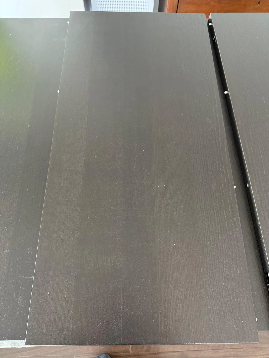 Extendable dark brown Dinning Table - photo 4