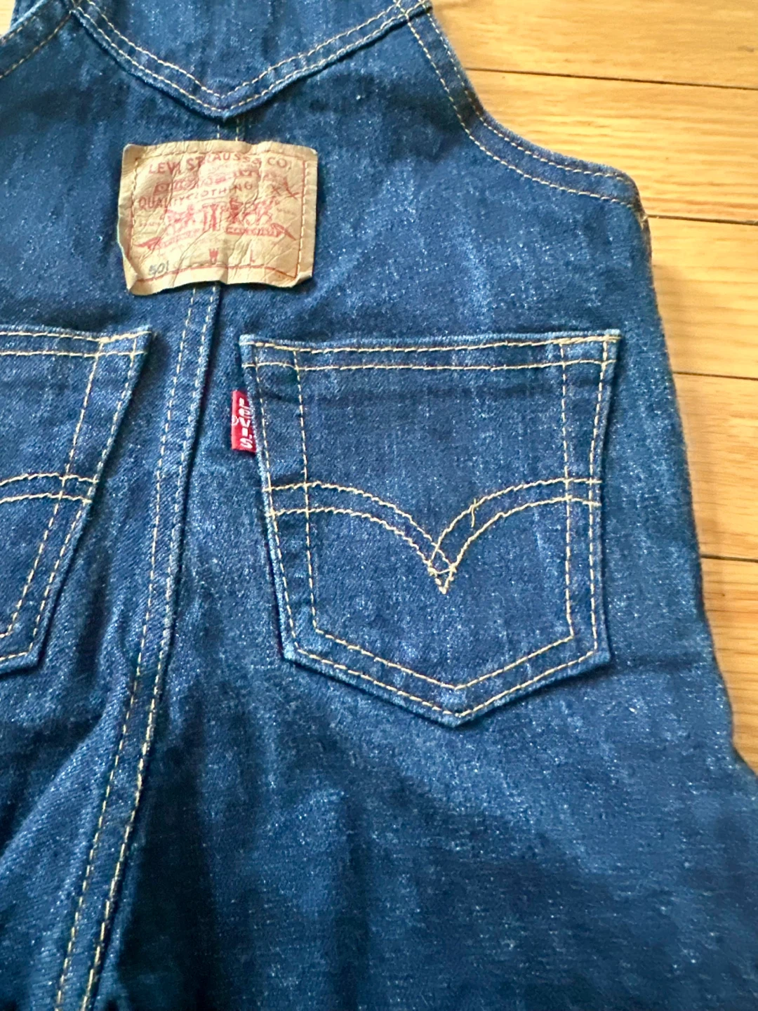 Levi Strauss & Co 501 Denim Overalls - photo 4