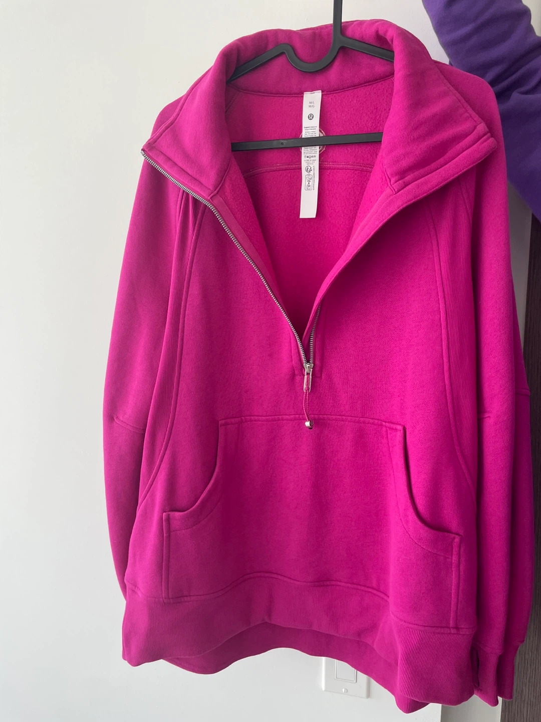 Lululemon Scuba Oversized Funnel Neck Sz 6 - photo 3